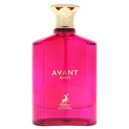 Maison Alhambra Avant Ruby Eau de Parfum Spray 100 ml – Long-Lasting Women’s Fragrance