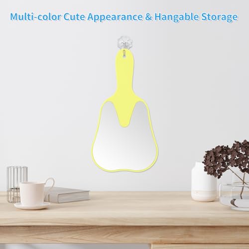 Tooth Shaped Handheld Mirror with Handle – Dental & Makeup