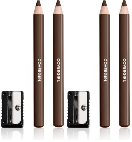 COVERGIRL Easy Breezy Brow Fill + Define Pencil, Pack of 2