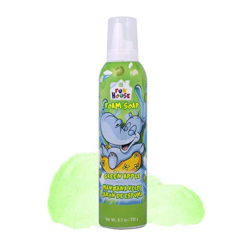 Moneysworth & Best Fun House Kids Foam Soap green Apple & raspberry-Lime, 2 Pack 14423 & Fun House Kids Foam Soap Very Berry & Blueberry Rush, (14422)