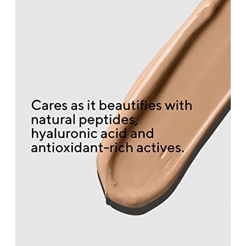 M?DARA Organic Skincare |SKINONYM Semi-Matte Peptide Foundation, #35 TRUE BEIGE, 30ml ? Boosted by collagen-supporting peptides, Semi-matte finish, Adapts to the skin's texture, Ecocert certified.