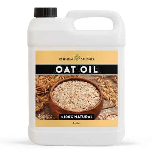 Oat Oil - Premium Undiluted Carrier Oil | for Skin, Face, Body, Hair Revitalization | Vegan & Cruelty Free (128 Fl Oz)