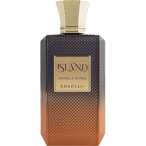 Khadlaj Island Vanilla Dunes Unisex Extrait De Parfum Spray 3.4oz – Enchanting Fragrance