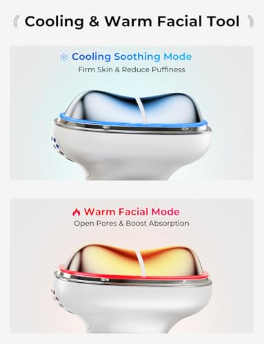 7-in-1 Cold & Heat Face Sculpting Tool with Red Light Therapy