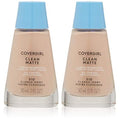 CoverGirl Clean Oil Control Liquid Makeup, Classic Ivory (W) 510, 1.0-Ounce Bottles (Pack of 2)