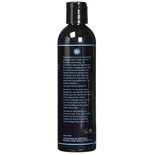 Tan Physics True Color Balance Pre-Tan Exfoliator 8 Oz.