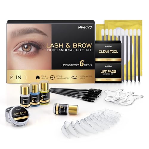 Lash Lift & Brow Lamination Kit - 2in1 Professional Perm