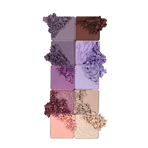 Pacifica Purple Nudes Eyeshadow Palette - 10 Shades, 0.2 oz, Vegan & Cruelty-Free