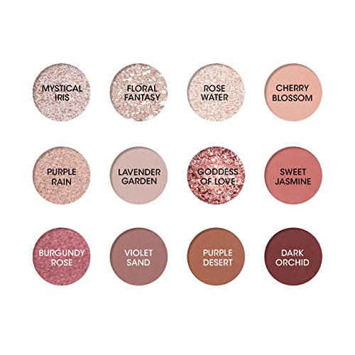 EBIN NEW YORK Desert Rose - Secret of Pharaoh Eyeshadow Palette, Highly Pigmented and Blendable, Cruelty-Free, Long-Lasting Matte & Shimmer