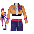 Demon Girls Cosplay Halloween Costume Top and Pants Set 3–14 Yrs