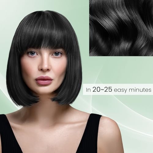 Black Hair Dye Shampoo 3-in-1 | Gray Hair Coverage