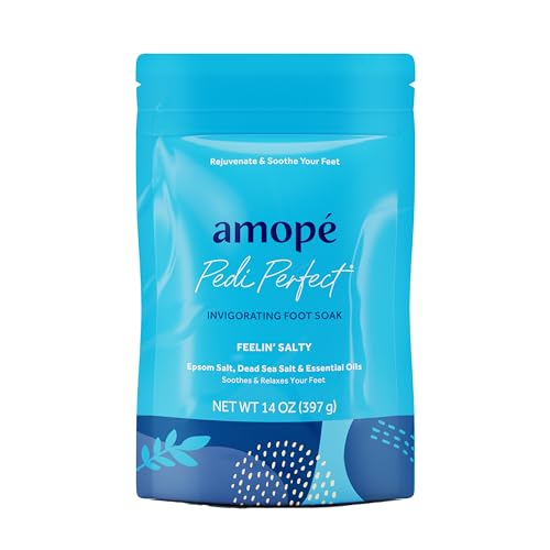 Amopé Foot Care Pampering Kit - 7-Piece Foot Scrub & Spa Gift Set