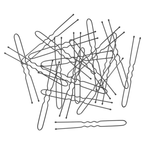 Black 2.8 Inch U Shaped Hair Pins - 100 Count for Women & Girls (Variation of THIS listing)