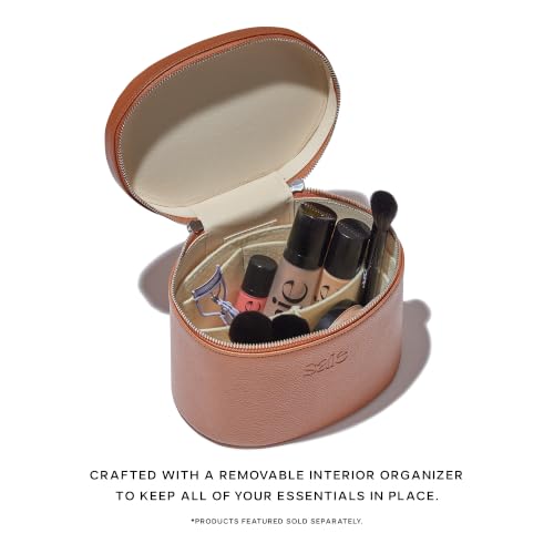 Saie Original Vanity Case - Vegan Leather Makeup Bag