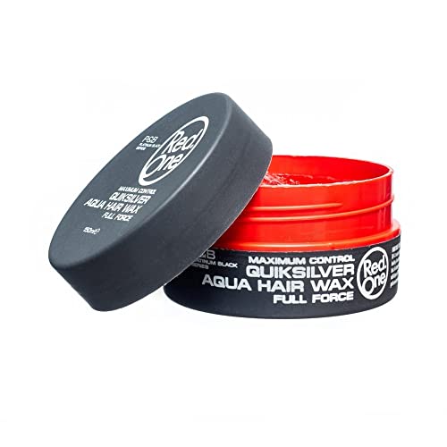 Redone Hair Styling Wax Grey 150ml | Firm Hold & Ultra Shine | Hair Gel Wax for Men & Women | Non-Sticky Finish | Maximum Control Styling Wax | Professional Barber Formula with Currant Scent