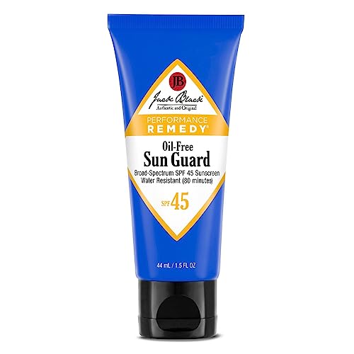 Jack Black Oil-Free & Water Resistant Sun Guard SPF 45 Sunscreen, 1.5 Fl Oz