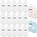 30pcs Sublimation Lip Balm Holder Keychains - Neoprene Blanks