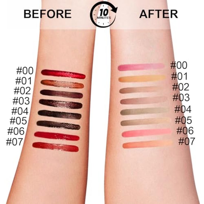 KIMIEYE Peel Off Lip Liner Stain Set - Long Lasting Waterproof Tint