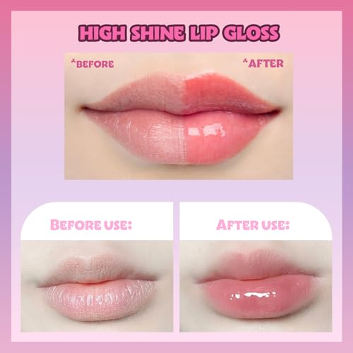 Minnie Mouse Plant Based Lip Gloss Set - 12 Pack Girls Makeup