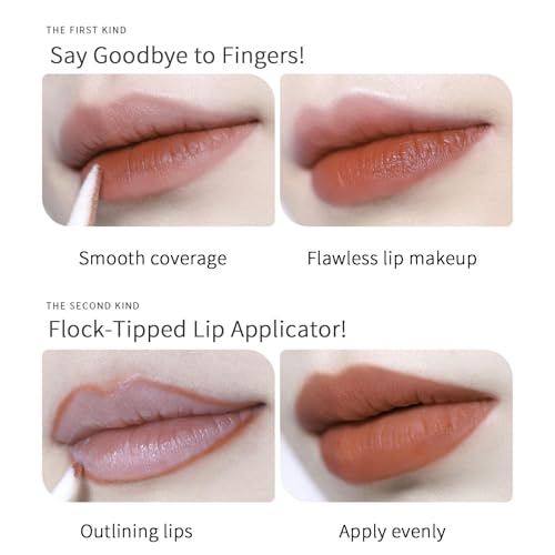 Disposable Lip Applicators 100PCS - Precise Lip Gloss & Lipstick Wand