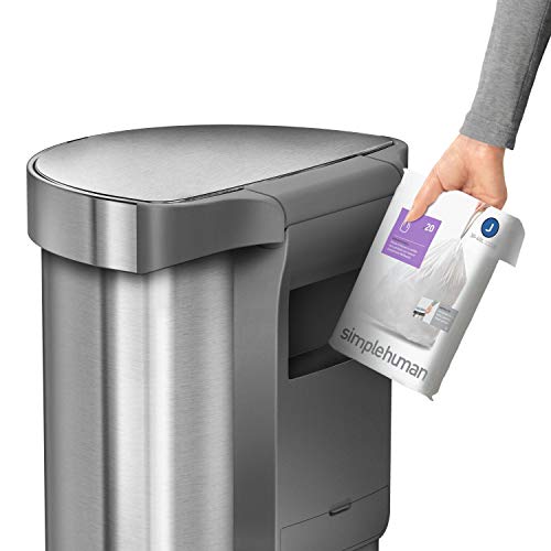 simplehuman 45L Semi-Round Automatic Sensor Trash Can