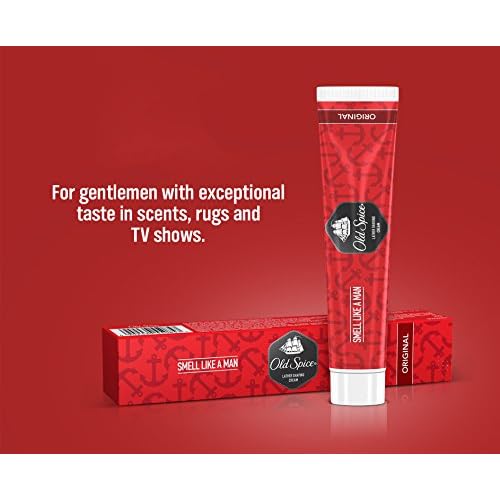 1 Original Old Spice Lather Shaving Cream Tube 70gms