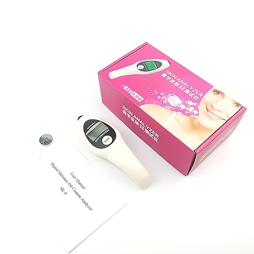 Skin Moisture Oil Analyzer Pen with LCD Display
