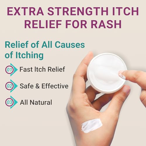 LMNOOP Anti Itch Cream - Extra Strength Relief for Eczema & Rash