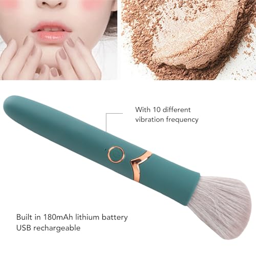 Rechargeable Electric Makeup Brush, 10 Vibration Gears