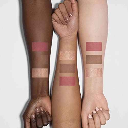 FOCALLURE Blush and Highlighter Palette,3 in 1 Contour Palette,Cruelty-Free Matte Bronzer Powder,Shimmer Illuminator Highlighters for a Glowing Look,#10