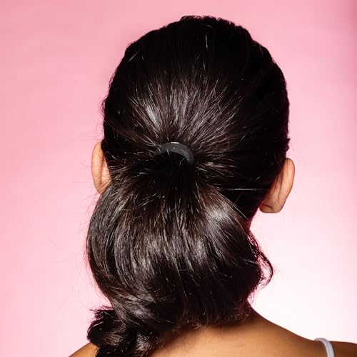 Gimme Fine Hair Elastic Bands - 12 Pack Black