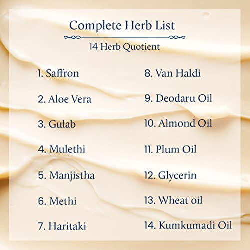 Blue Nectar Face Moisturizer & Turmeric Face Mask - Natural Ayurvedic Skincare Set for Radiant Skin