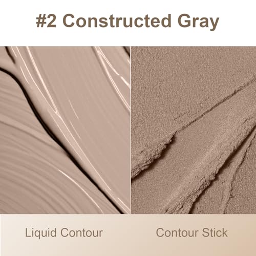 Dual-Ended Cream & Liquid Contour Stick Cool Tone Fair Skin