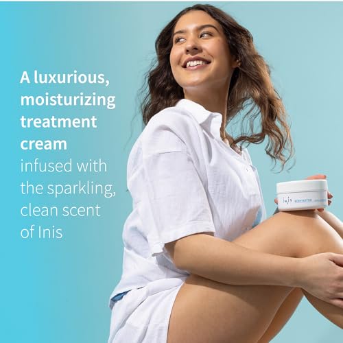 Inis the Energy of the Sea Rejuvenating Body Butter - Scented Body Cream for Women and Men - Seaweed Enriched Shea Butter Moisturizer (10.1 fl oz)