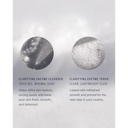 layerOne Clarifying Enzyme Cleanser, Gentle Daily Facial Exfoliant, Pore-Cleansing Formula, 3.38 fl oz
