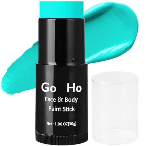 Teal Face Paint Stick - Waterproof Full-Coverage Makeup