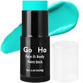 Teal Face Paint Stick - Waterproof Full-Coverage Makeup