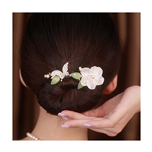 Crystal French Twist Hair Bun Maker - Non-Slip Lazy Hair Styling Tool