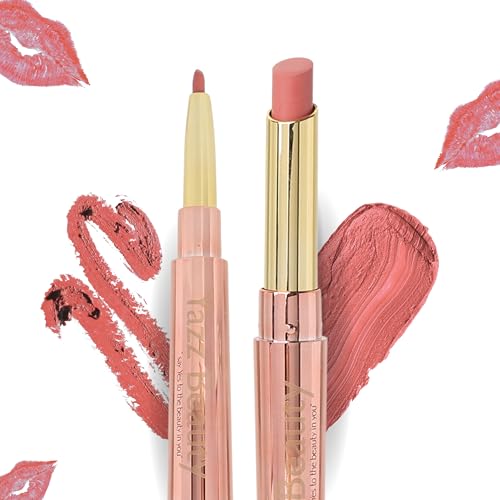 YazzBeauty 3-in-1 Lip Plumper Kit with Nude Lipstick & Liner