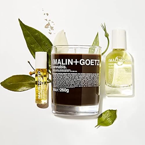 MALIN+GOETZ Perfume Oil | Concentrated Fragrance in Signature Scents ? Leather, Dark Rum, Cannabis, Strawberry | Travel-Friendly Rollerball | Vegan & Cruelty-Free | 0.2 fl oz