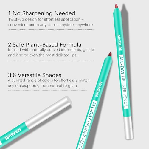 Waterproof Lip Liner Pencil - Midnight Plum