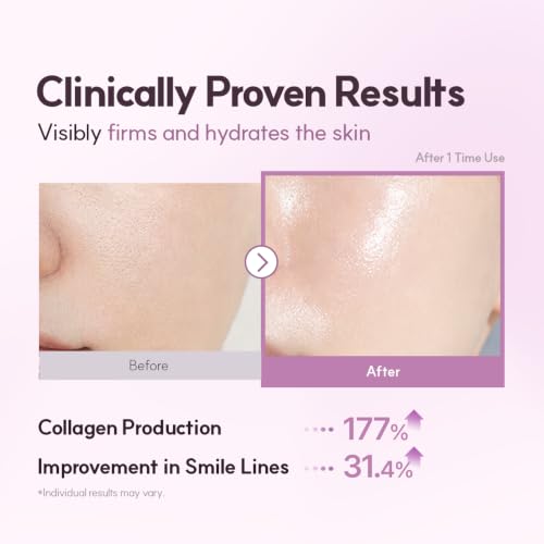 AROCELL Super Collagen Overnight Hydrogel Mask with Retinol & Stem Cells - 4 Pack