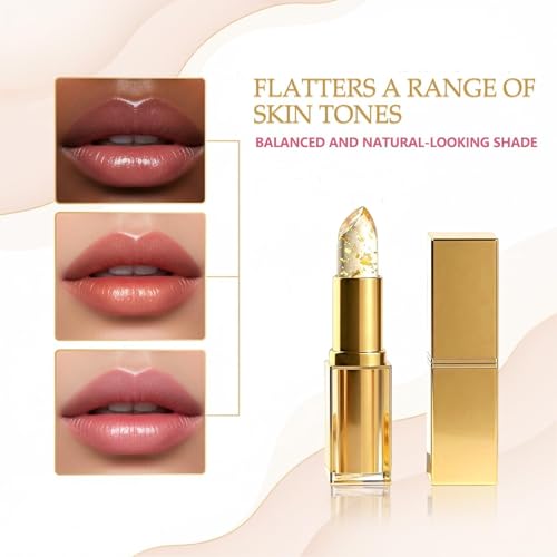 pH & Temperature Color-Changing Lipstick for Mature Lips