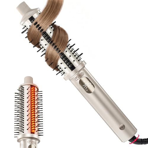 TYMO Stylux Pro 1.5" Heated Round Brush - Curling & Straightening