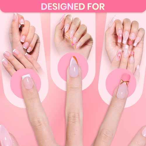 Beetles 10ML Super Strong Nail Glue for Press Ons, Nail Tips, Acrylic Nails No Uv Light Needed Nail Bond Brush in Nail Glue for Press On Nails Fake Nails Long Lasting for Beginners DIY Home