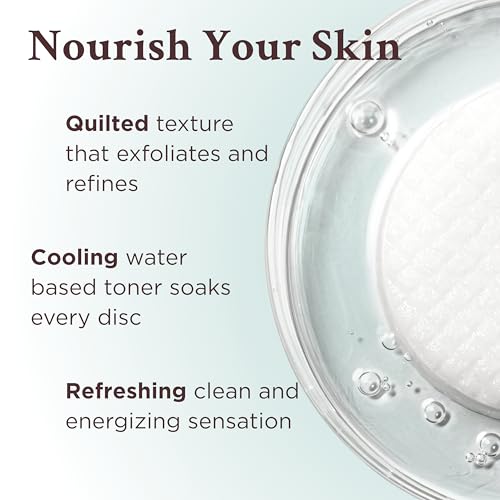 MATKAS Korean Exfoliating Witch Hazel Toning Pads - 60 pcs, Korean Skin Care Glycolic Acid Toner Pads, AHA BHA Gentle Face Exfoliator, Facial Acid Peel for Dark Spots, K Beauty Pore Minimizer for Face