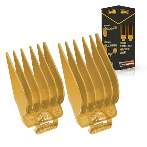 Wahl Clipper Secure Fit Attachment Guards #10 #12 Long Hair