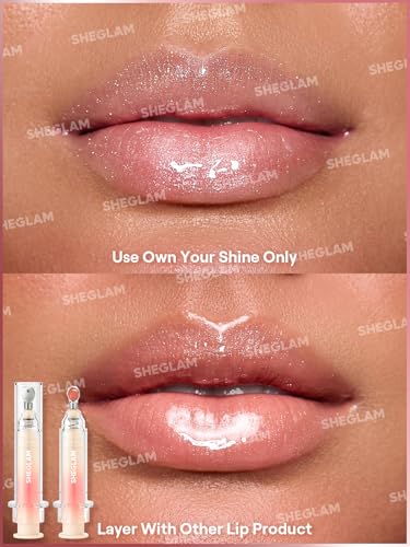 SHEGLAM Booster Shine Plumping Lip Gloss Pink Flamingo