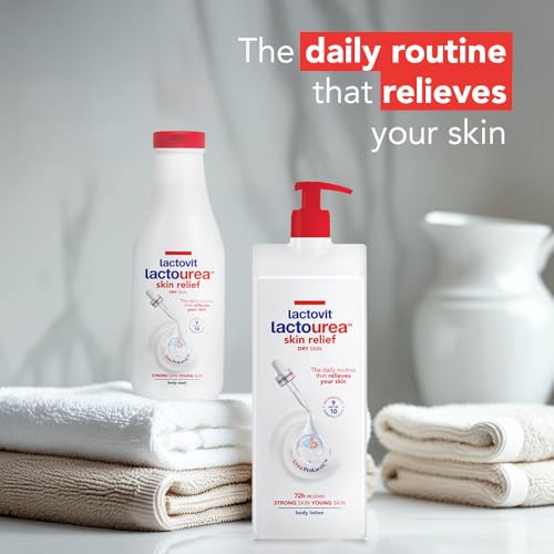 Lactovit | Lactourea Body Wash | Hydrating Shower Gel for Dry Skin | With Urea ProLactiC10 Complex, Lactic Acid & Pure Urea | Soft & Youthful Skin | Dermatologist Recommended | 600 ml