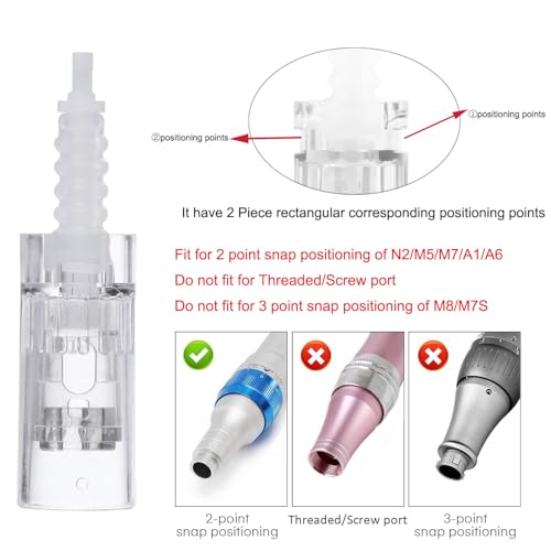 Derma Roller Replacement Heads 12P 0.25mm - 10 Pack